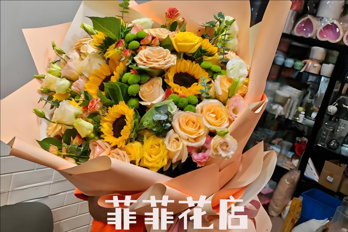 代送生日鲜花,惊喜不断?